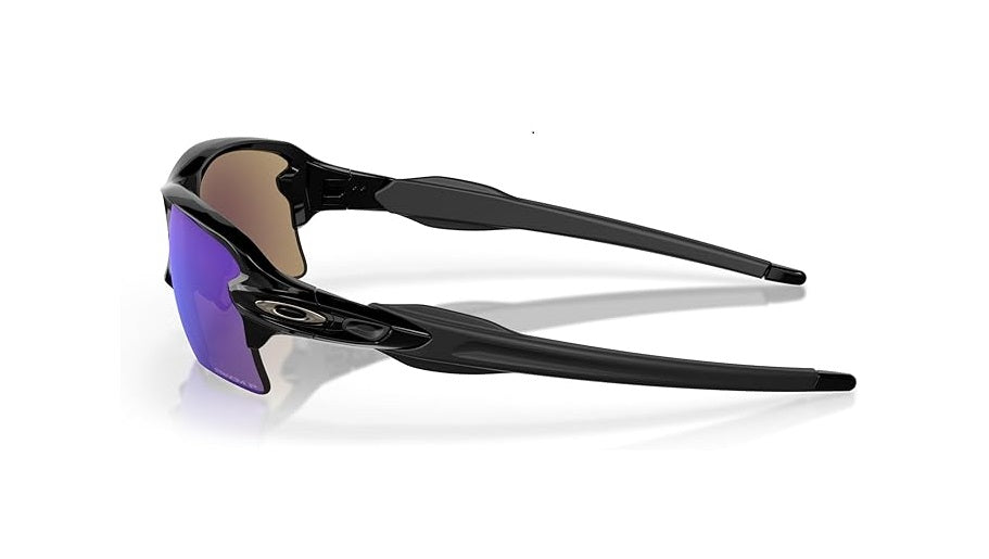 OAKLEY FLAK 2.0 XL SUNGLASSES / POLISHED BLACK / PRIZM SAPPHIRE IRIDIUM POLARIZED / SKU 009188-F7