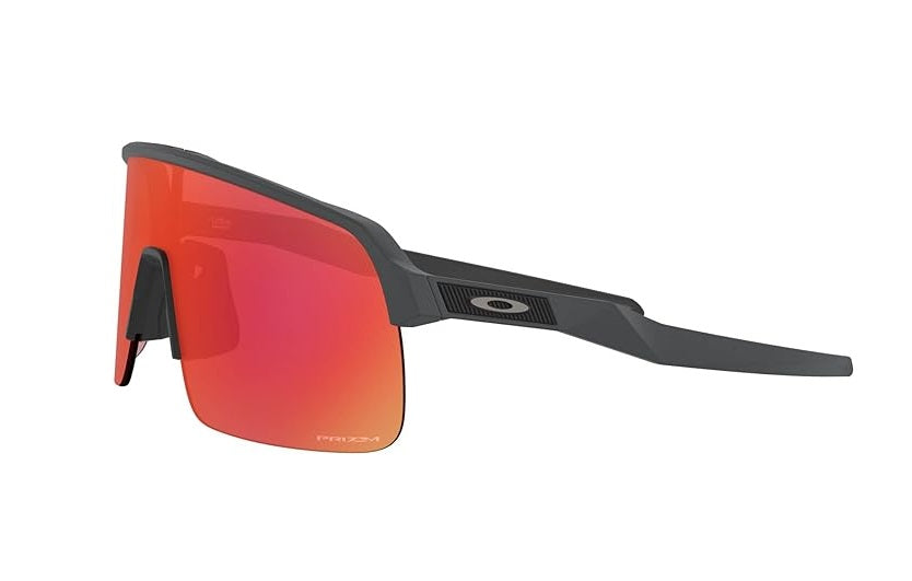 OAKLEY SUTRO LITE SUNGLASSES / MATTE CARBON / PRIZM TRAIL TORCH / SKU 009463-04