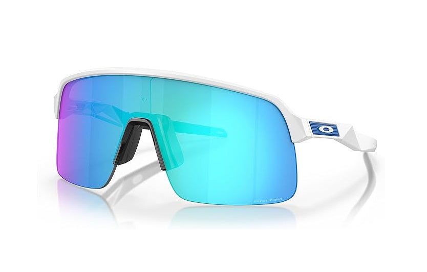 OAKLEY SUTRO LITE SUNGLASSES / MATTE WHITE / PRIZM SAPPHIRE / SKU 009463-19