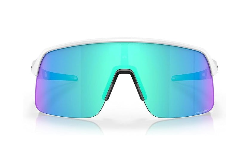 OAKLEY SUTRO LITE SUNGLASSES / MATTE WHITE / PRIZM SAPPHIRE / SKU 009463-19