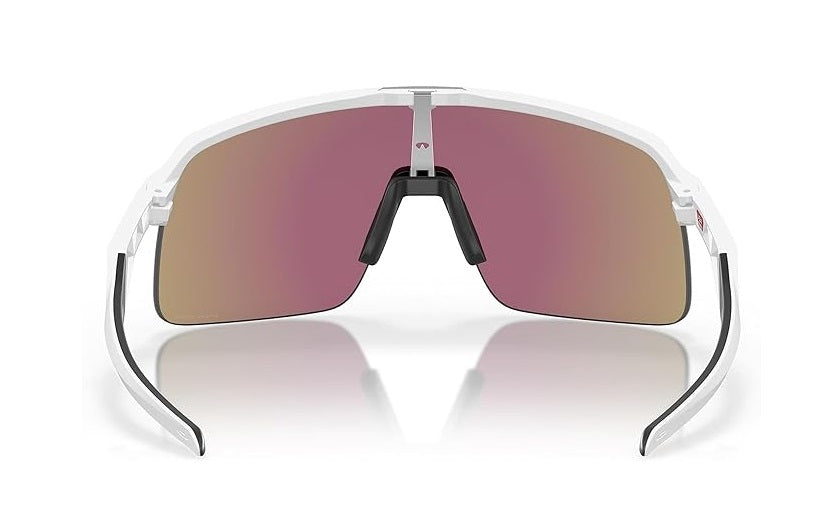 OAKLEY SUTRO LITE SUNGLASSES / MATTE WHITE / PRIZM SAPPHIRE / SKU 009463-19